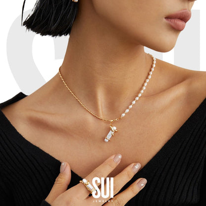 Pearla™ Lave Baroque Pearls Necklace