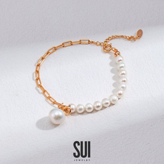 Pearla™ Cadena Baroque Pearls Bracelet